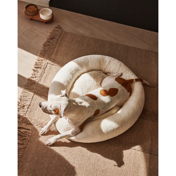 Letto per cani bianco ø 90 cm Woopy - Kave Home-image-4