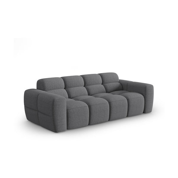 Divano grigio 216 cm Lisa - Micadoni Home-image-2