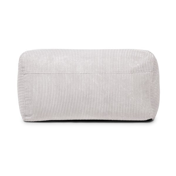 Puof a sacco color menta con rivestimento in velluto a coste Plus 100 Lounge – SLOWDOWN-image-2