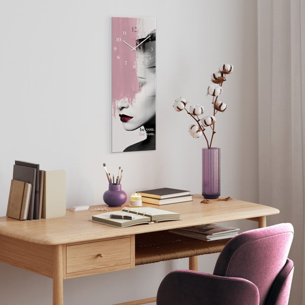 Orologio da parete in vetro Be you - Styler-image-1