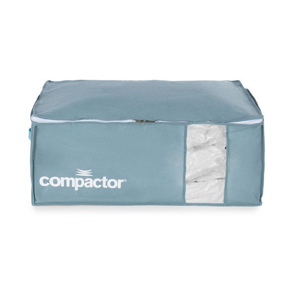 Set di organizer per vestiti sottovuoto in plastica 3 pz 65x45x27 cm Blue Edition - Compactor-image-2