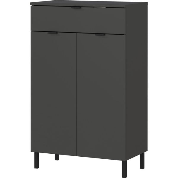 Armadietto per il bagno antracite 60x97 cm Arcena - Germania-image-2