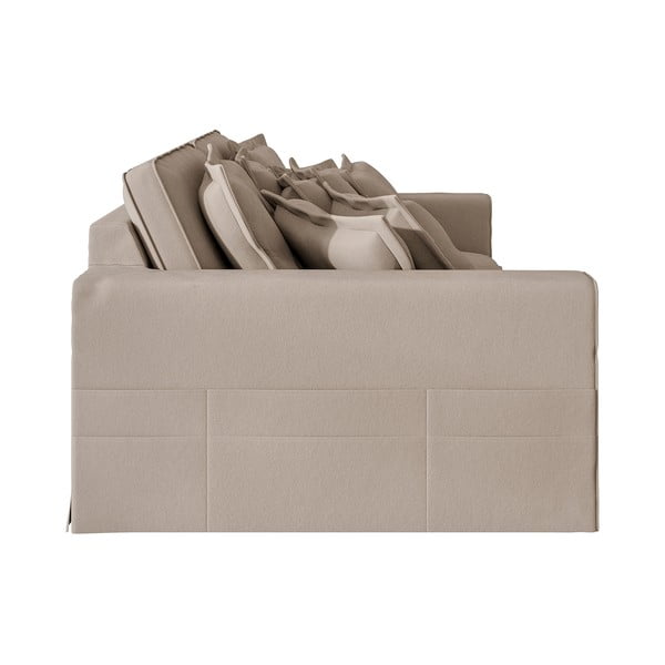 Divano marrone chiaro 236 cm Nora – Ropez-image-4