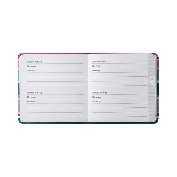 Taccuino con password arcobaleno - Busy B-image-3