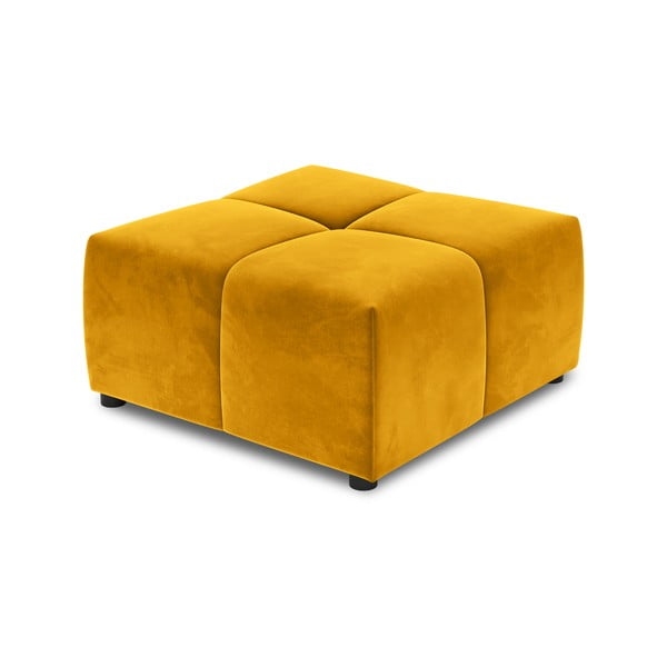 Modulo divano in velluto giallo Rome Velvet - Cosmopolitan Design