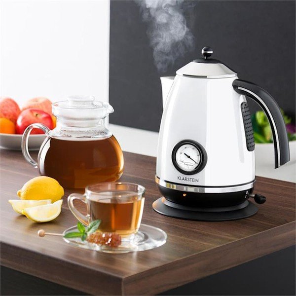 Bollitore bianco Aquavita Chalet - Klarstein-image-1