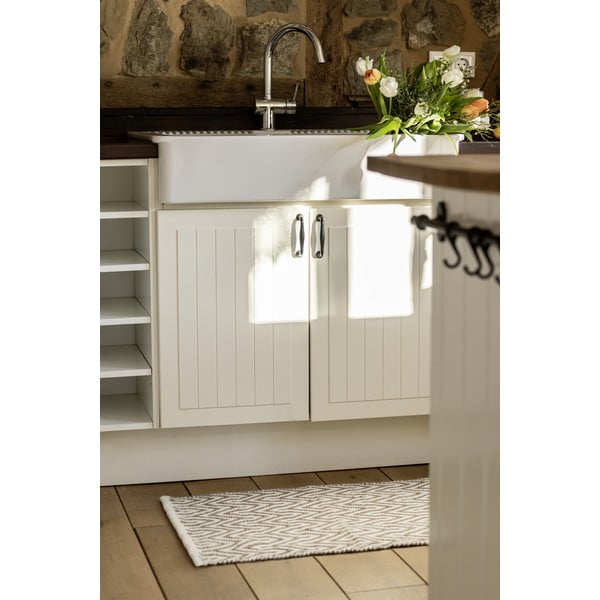 Tappetino per il bagno beige in plastica riciclata 50x80 cm Altai – Wenko-image-4