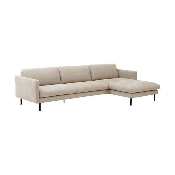 Divano angolare beige , angolo destro Nathan - Max Winzer-image-3