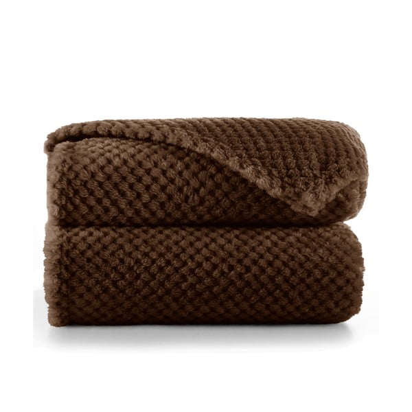 Coperta in microfibra marrone, 220 x 240 cm Henry - DecoKing-image-2