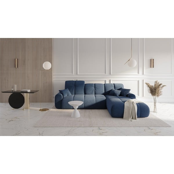 Divano blu scuro Divano letto angolare Devichy, angolo destro Tous - devichy-image-1