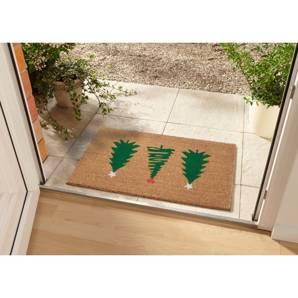 Tappetino con motivo natalizio 45x75 cm Mix Mats - Hanse Home-image-1
