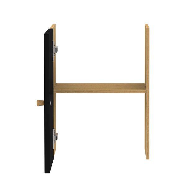 Componente nero con porta 33x43 cm Z Cube - Tenzo-image-4