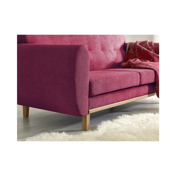 Divano rosso a due posti Viking - Bobochic Paris-image-2