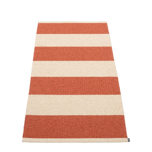 Passatoia da interno/esterno color mattone/color crema 70x150 cm Bob Brick – Pappelina