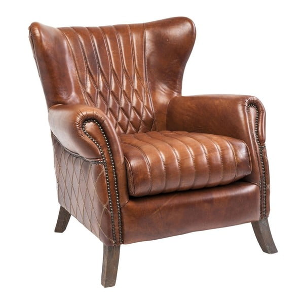 Poltrona in pelle Country Side - Kare Design