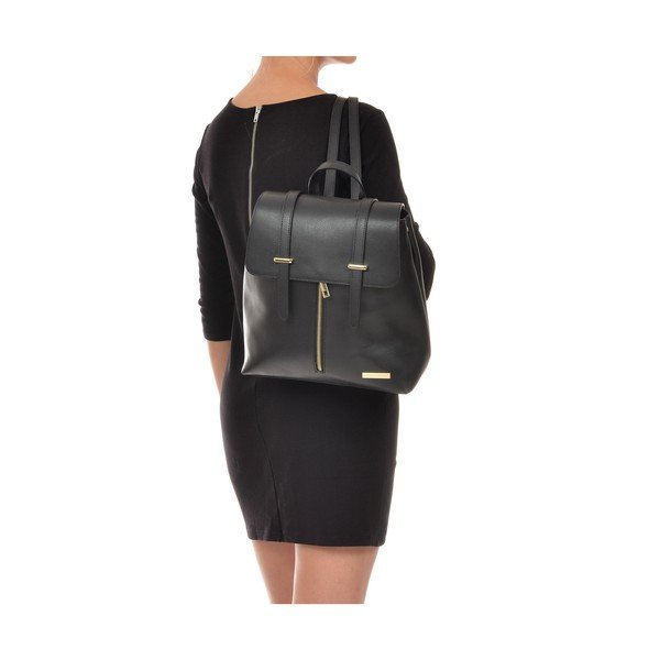 Zaino in pelle nera Gina - Sofia Cardoni-image-4