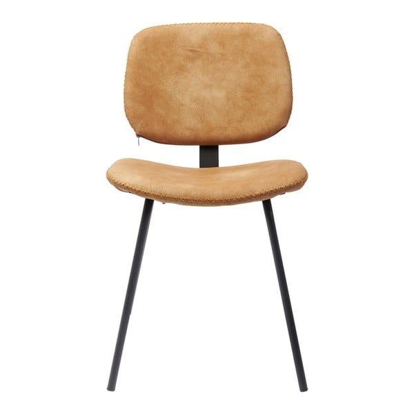 Set di 4 sedie da pranzo Barber arancioni - Kare Design-image-1