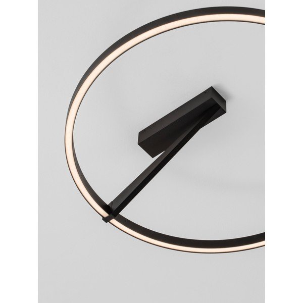 Plafoniera LED nera opaca in alluminio con intensità regolabile Tilia – Nova Luce-image-2
