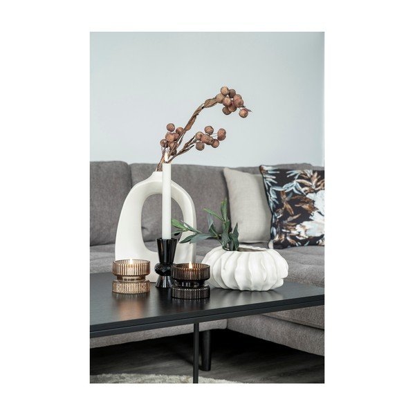 Vaso in ceramica bianca - House Nordic-image-2