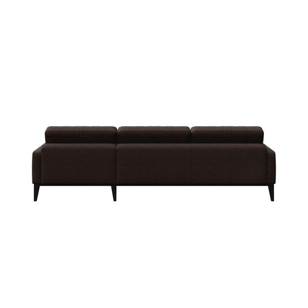 Divano angolare marrone Musso Tufted, angolo sinistro - MESONICA-image-3