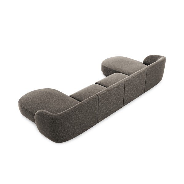 Divano angolare grigio Miley - Micadoni Home-image-4