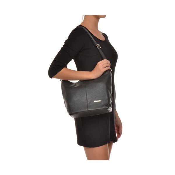 Borsa Simona in pelle nera - Luisa Vannini-image-4