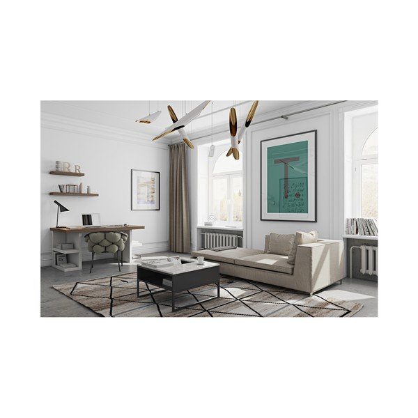 Tavolo da lavoro marrone, lunghezza 160 cm Multi - TemaHome-image-4