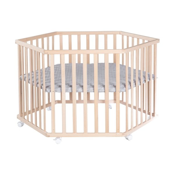 Box in legno di faggio colore naturale 119x104 cm - Roba-image-2