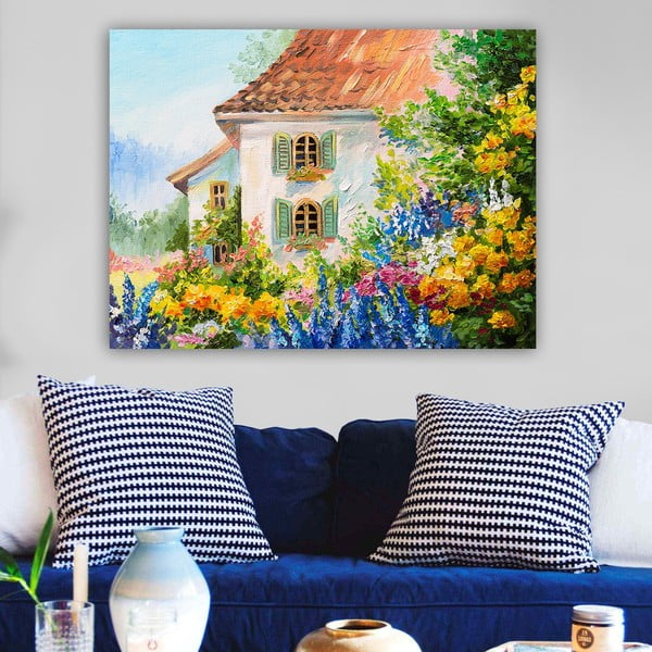 Dipinto 100x70 cm House - Wallity-image-1