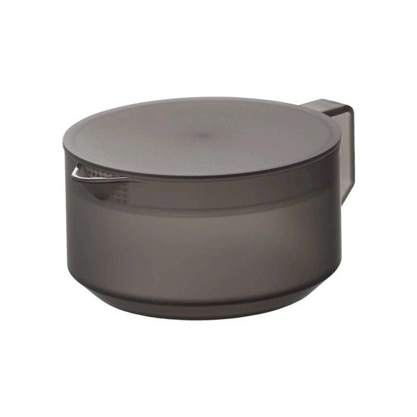 Teiera nera in plastica con filtro 600 ml Tower – YAMAZAKI