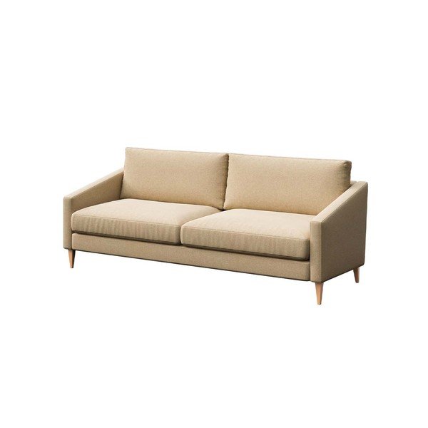Divano beige 200 cm Karoto - Ame Yens-image-2