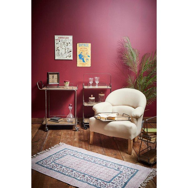 Poltrona crema Chambray - Comptoir de Famille-image-1