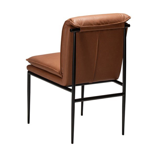 Sedia da pranzo marrone cognac Evoke – DAN-FORM Denmark-image-4