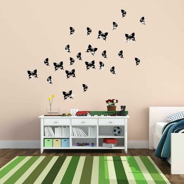 Samolepka se Swarovski Elements Butterflies