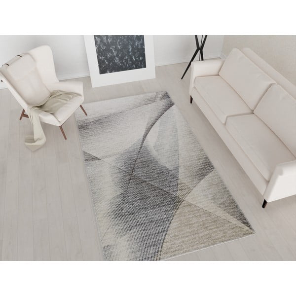 Tappeto lavabile blu-grigio chiaro 160x230 cm - Vitaus-image-1