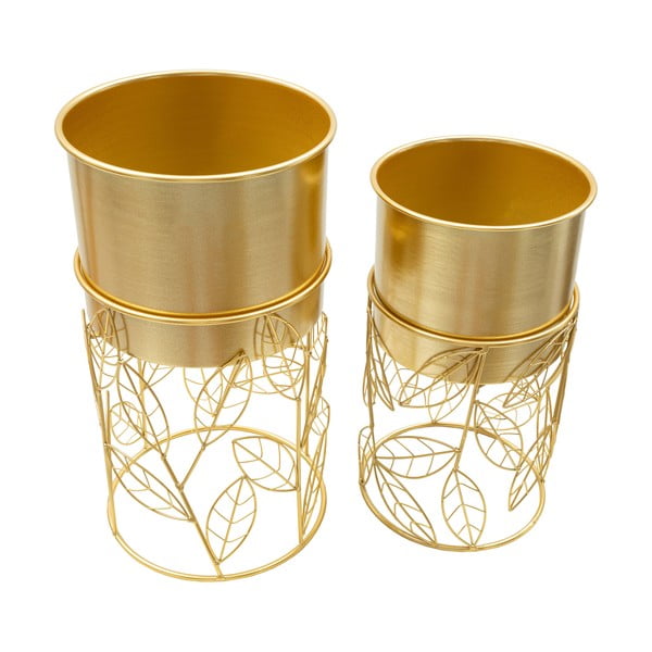 Set di coprivaso in metallo 2 pzø 23 cm Livi - Mauro Ferretti-image-2