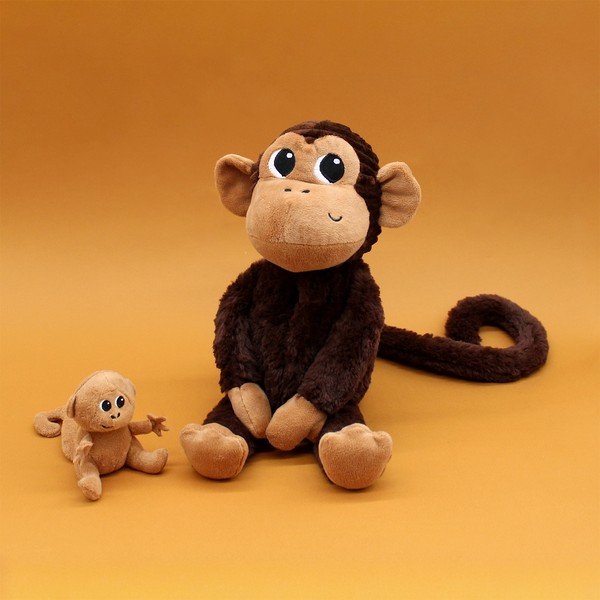Set di peluche 2 pz Ptipotos Zazou – Les Deglingos-image-1