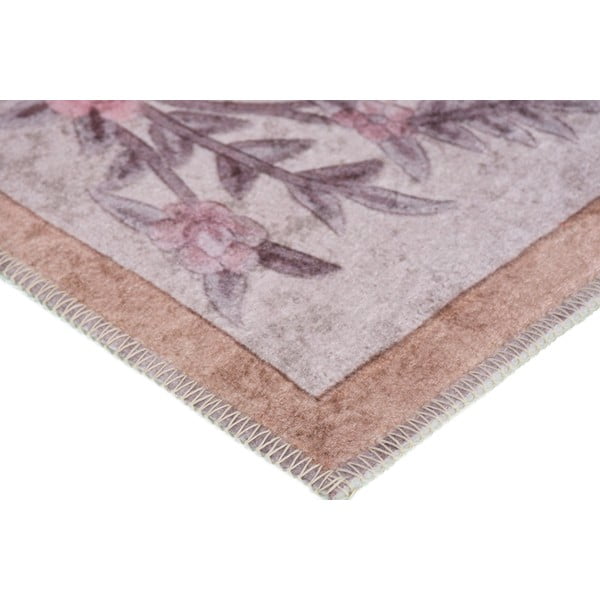 Tappeto lavabile rosa chiaro 180x120 cm - Vitaus-image-2