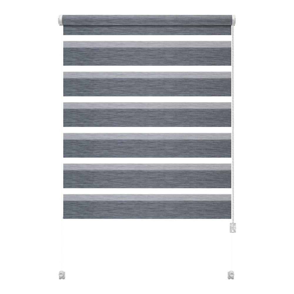 Tenda a pacchetto giorno/notte grigia 57x150 cm Zebra Natur – Gardinia | Tende a pacchetto