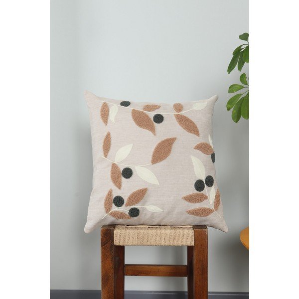 Cuscino decorativo in lino 43x43 cm Sonbahar – Mioli Decor-image-1
