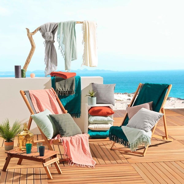 Coperta 150x150 cm Lilia - douceur d'intérieur-image-3