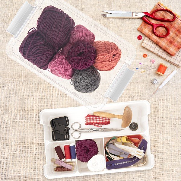 Scatola di plastica con coperchio 35x23x17 cm Multi Stormax - Orion-image-1