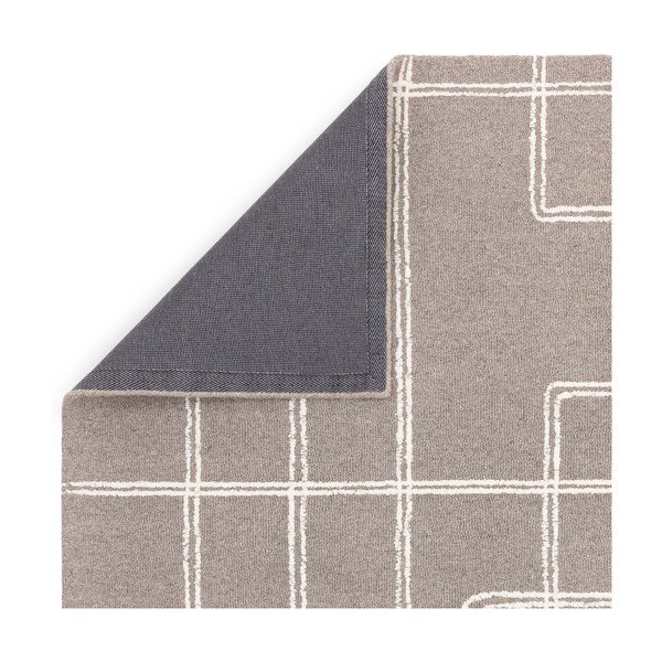 Tappeto in lana grigio chiaro tessuto a mano 200x300 cm Ada - Asiatic Carpets-image-2