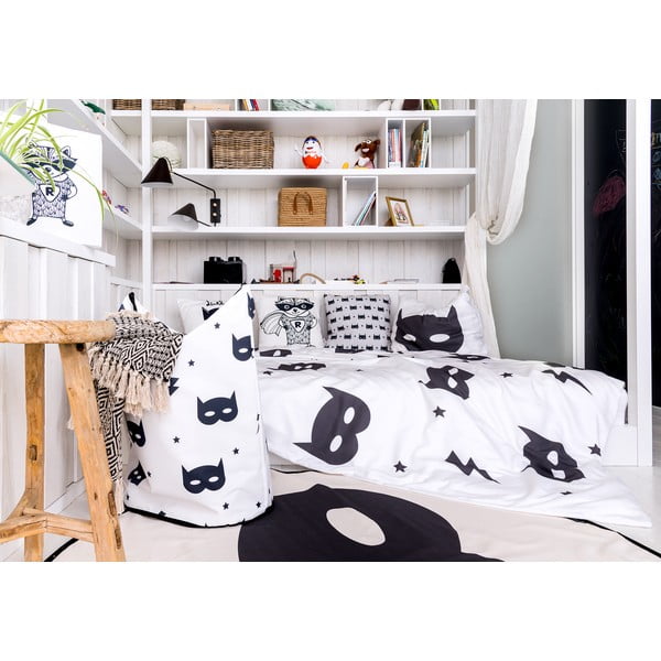 Biancheria da letto Fox Hero in cotone sateen, 100 x 130 cm - Butter Kings-image-2