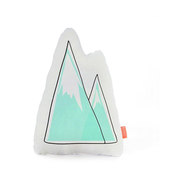 Cuscino Mountain, 40x30 cm - Blanc