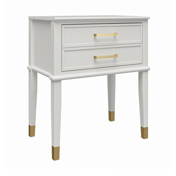 Comodino bianco Westerleigh – CosmoLiving by Cosmopolitan