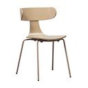 Sedia da pranzo di colore naturale con effetto frassino impilabile Form – WOOOD