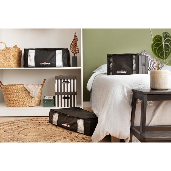 Scatola nera per abiti XXL 3D Medium, 125 l Black Edition - Compactor-image-2