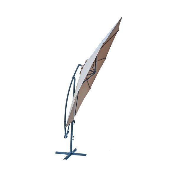 Ombrellone beige ø 350 cm - Rojaplast-image-2