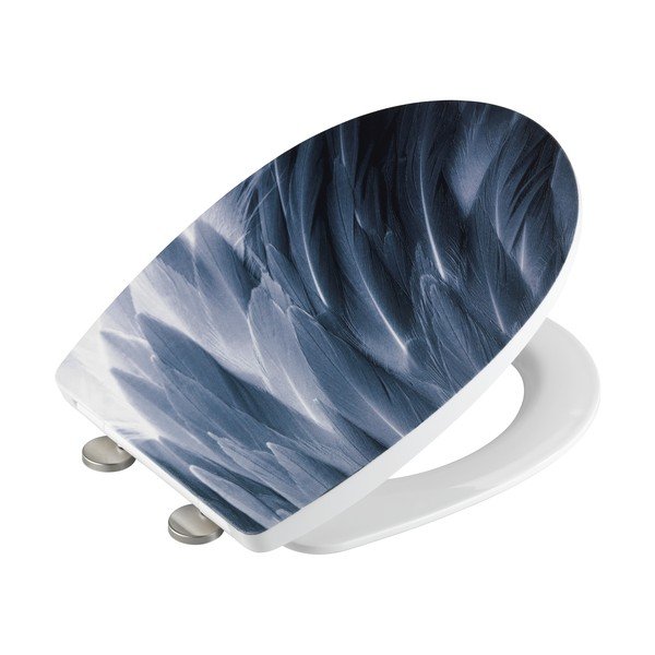 Sedile per WC , 36,5 x 45 cm Plumes - Wenko-image-2